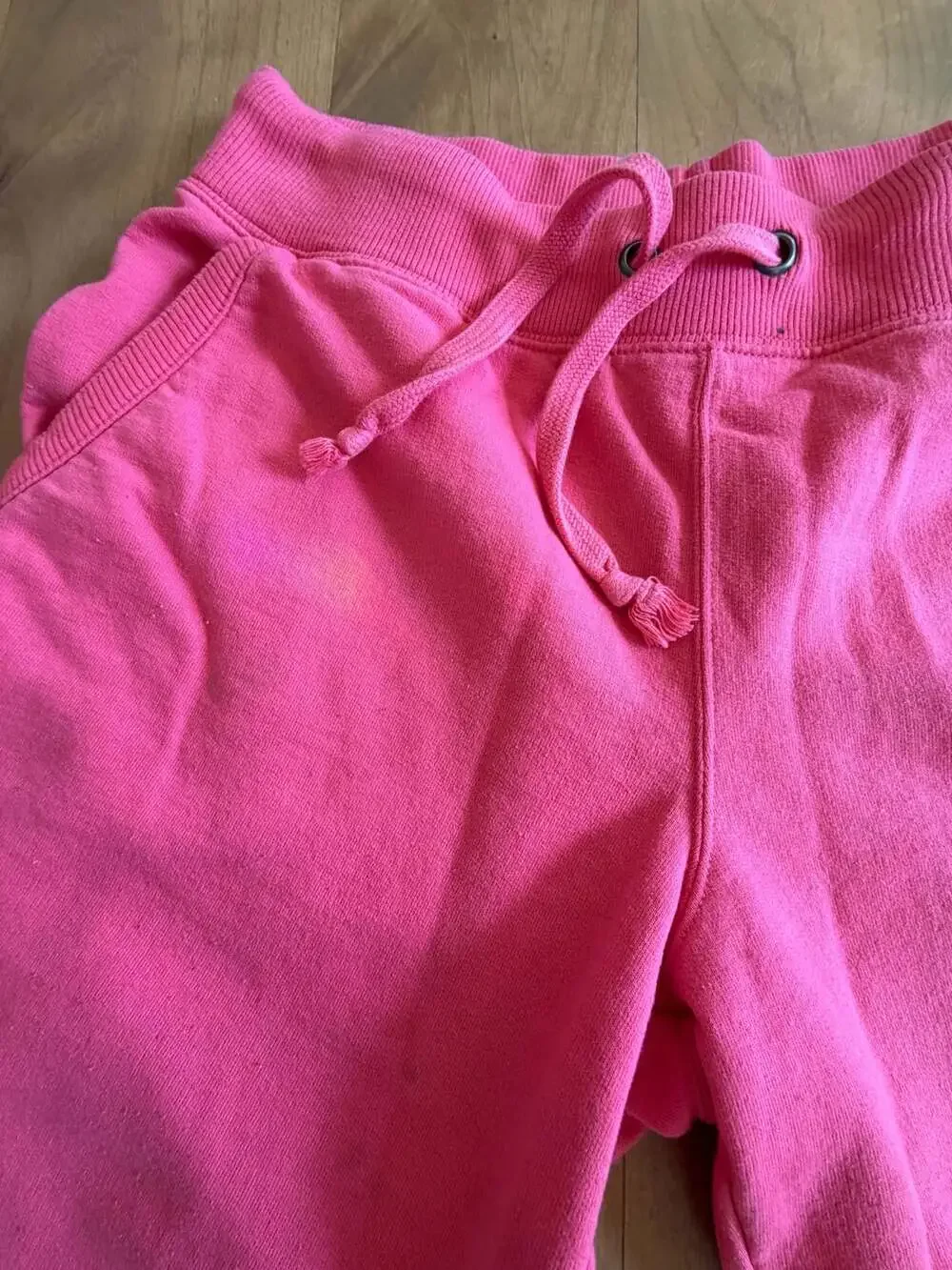 Champion GF536 Hot Pink Script Logo Hoodie Sweatsuit Women's Size Large